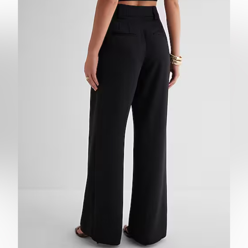 Express Stylist High Rise Wide Leg - Pants - Picture 4 of 13
